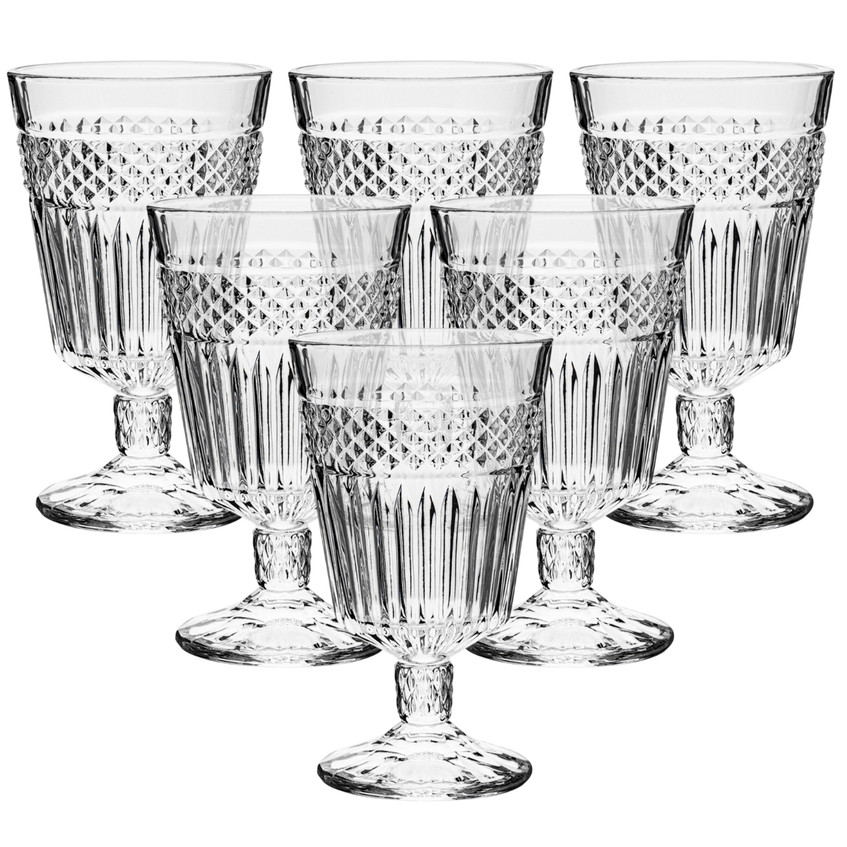 Altom Sada pohárov na nožičke Greta 330 ml