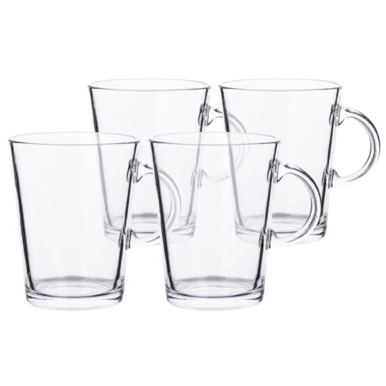 Altom Sklenený hrnček Atena 420 ml