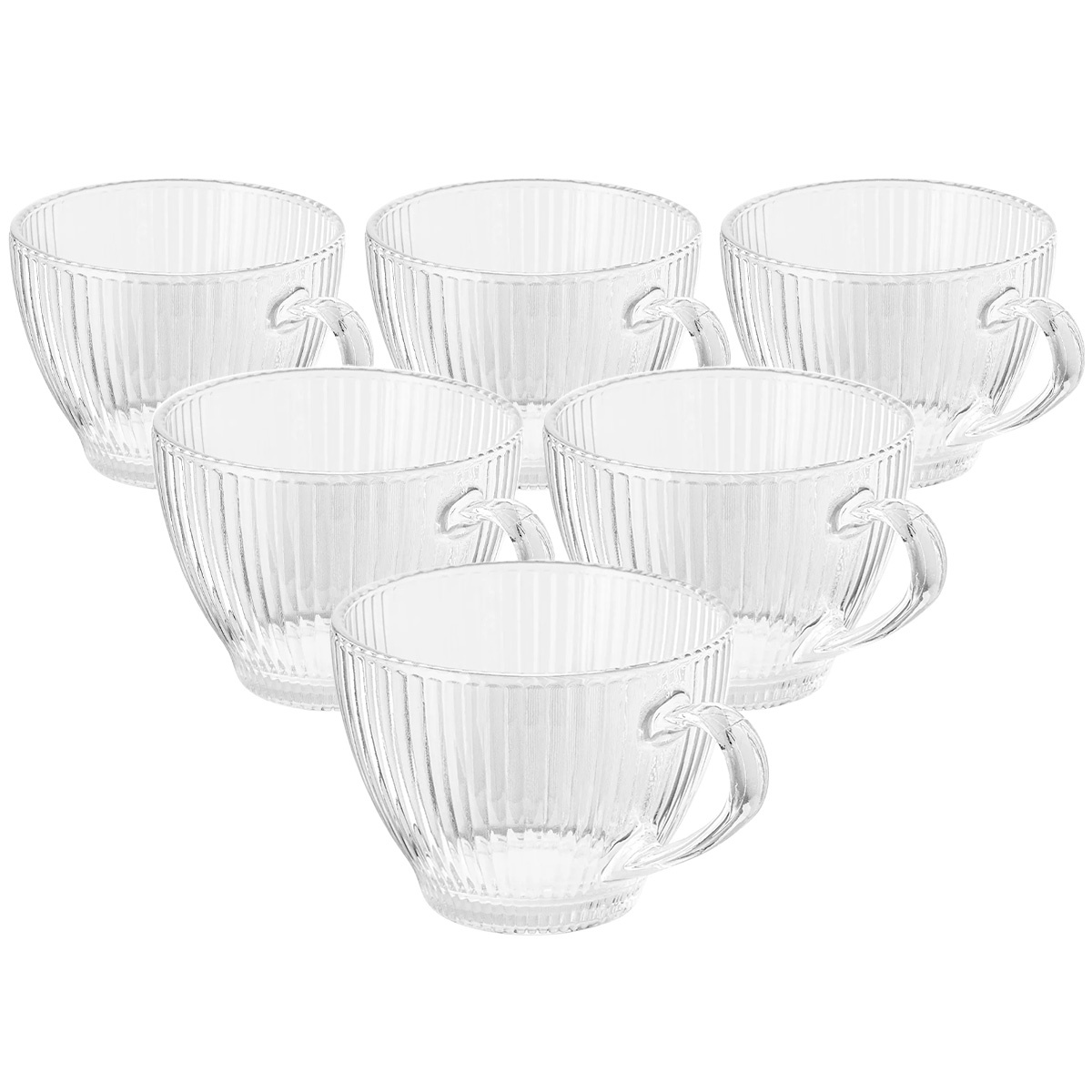 Altom Súprava sklenených hrnčekov Selena 390 ml
