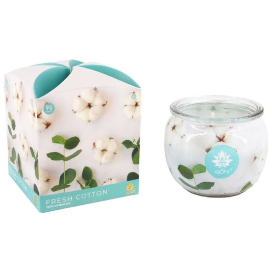 Arome Vonná sviečka v skle Fresh Cotton