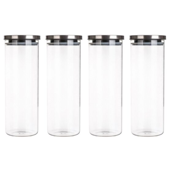 Dóza sklenená FREIA 1800 ml
