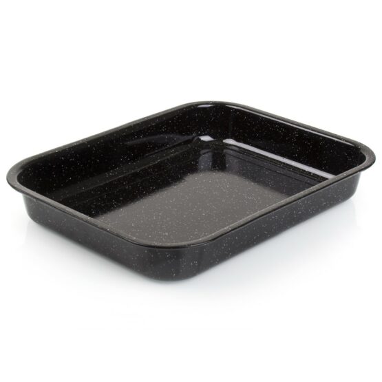 Banquet Pekáč smaltovaný CULINARIA Black 34 x 26 x 5 cm