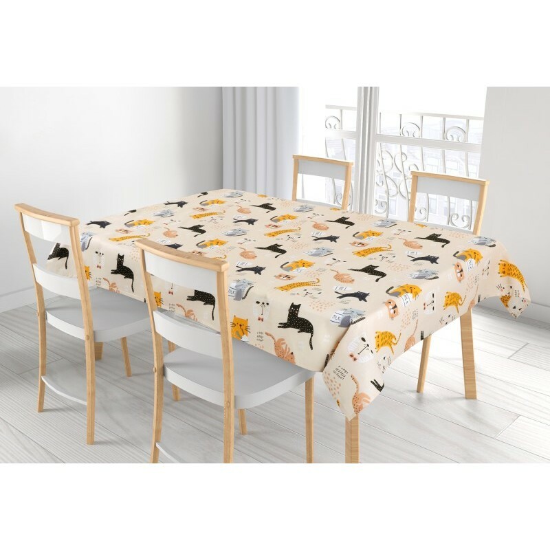Bellatex Obrus Adéla Kitty žltý