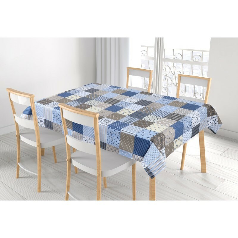 Bellatex Obrus Adela Patchwork modrý