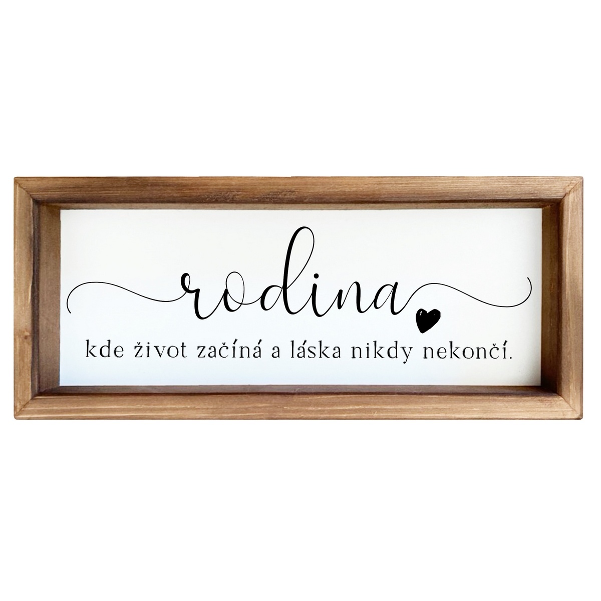 Bohemia Gifts Dekoračný obrázok - Rodina