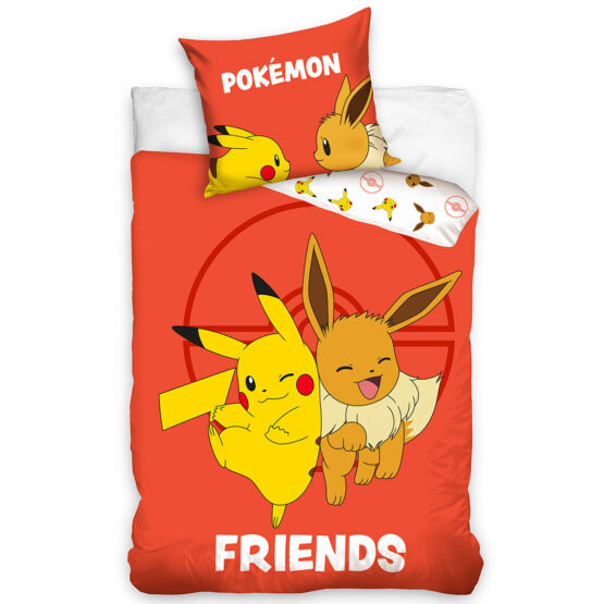 Carbotex Detské obliečky Pokémon Eevee a Pikachu