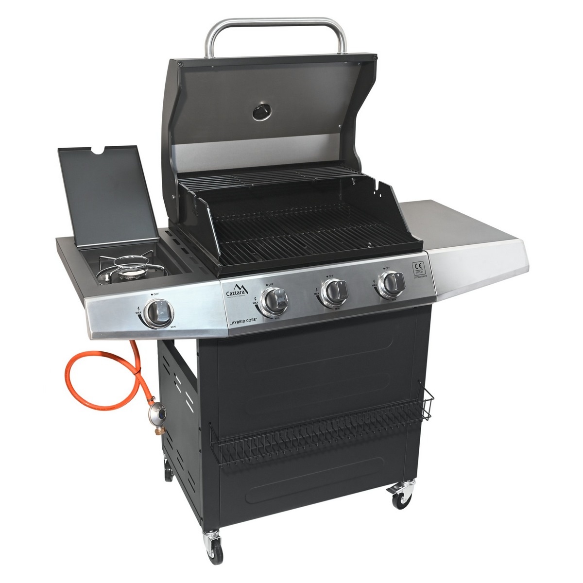 Cattara Gril HYBRID CORE plyn/drevené uhlie