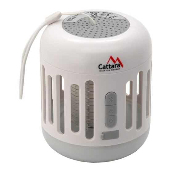 Cattara Nabíjacie bluetooth svietidlo s lapačom hmyzu Music cage