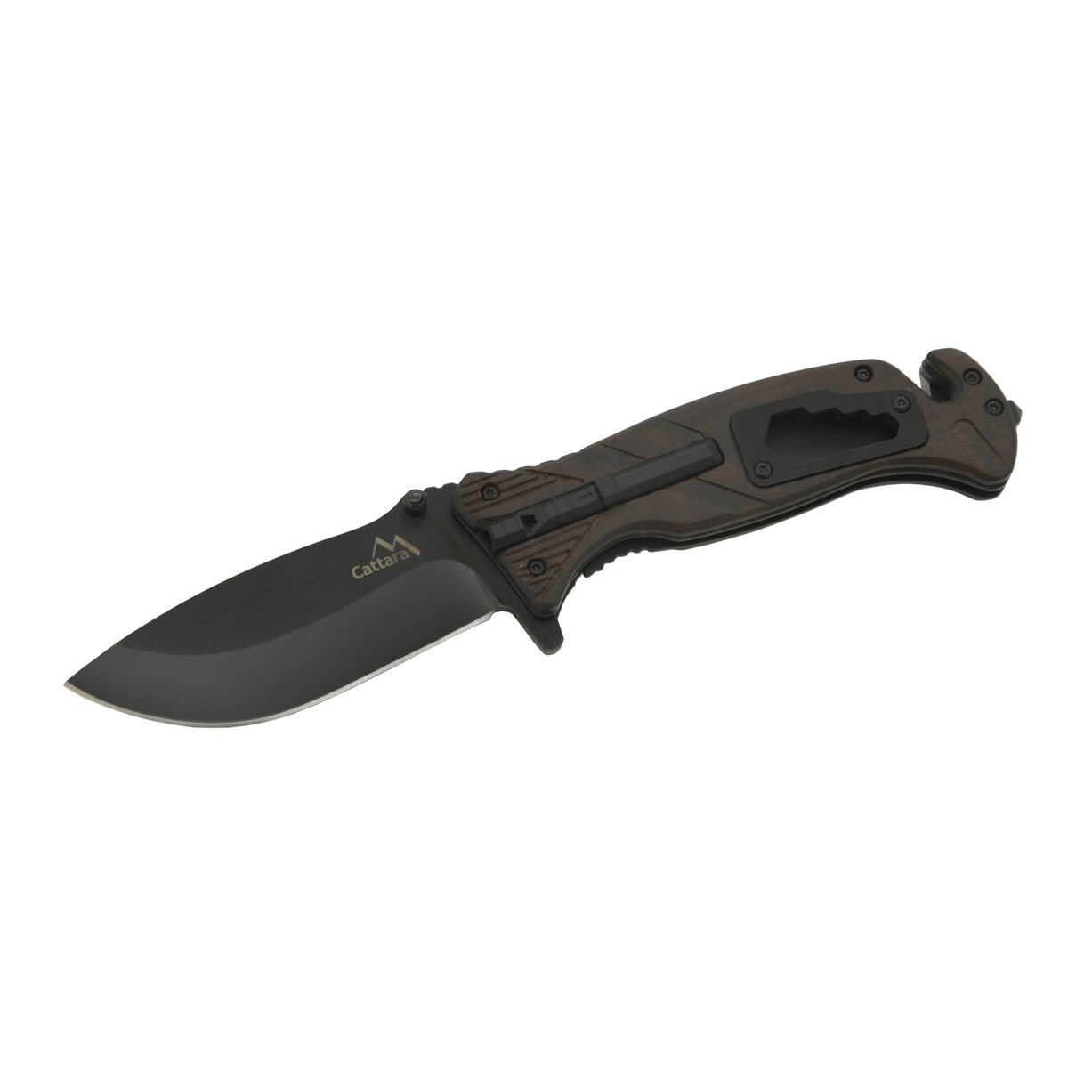 Cattara Zatvárací nôž BLACK BLADE s poistkou