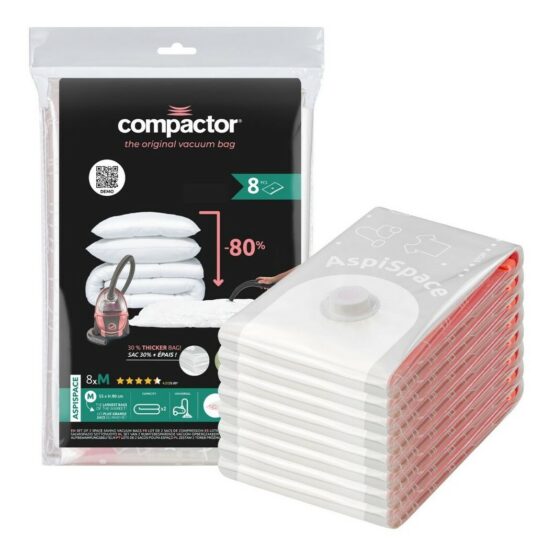 Compactor Set vákuových úložných vriec Aspispace M 6 ks