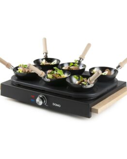 DOMO DO8719W elektrická fritéza a WOK