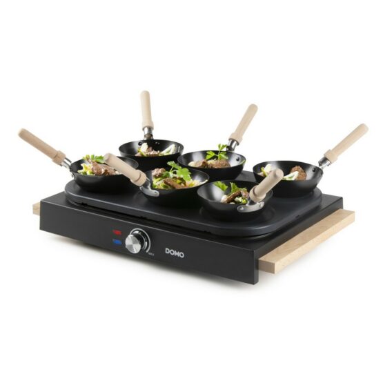 DOMO DO8719W elektrická fritéza a WOK