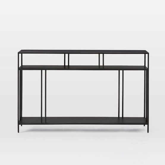 Dekoratívny stolík Venedik Black