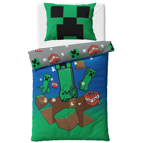 Detské obliečky Minecraft Creeper Explode