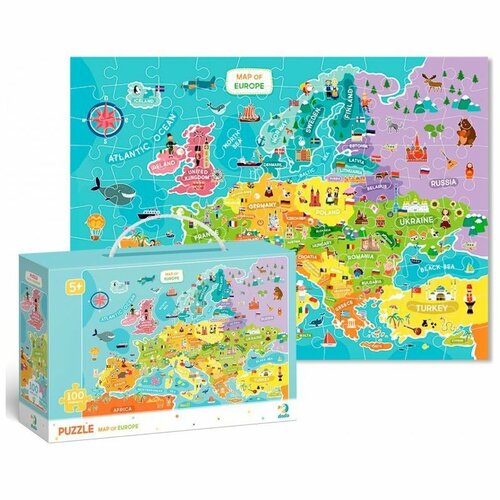 Dodo Puzzle Mapa Európy