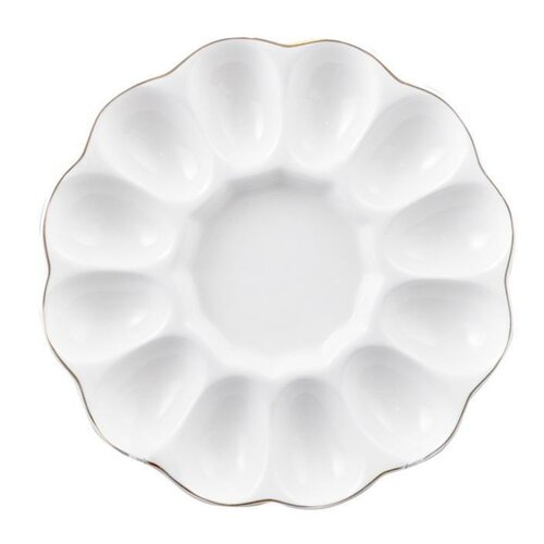 Florina Porcelánový tanier na vajíčka Classic