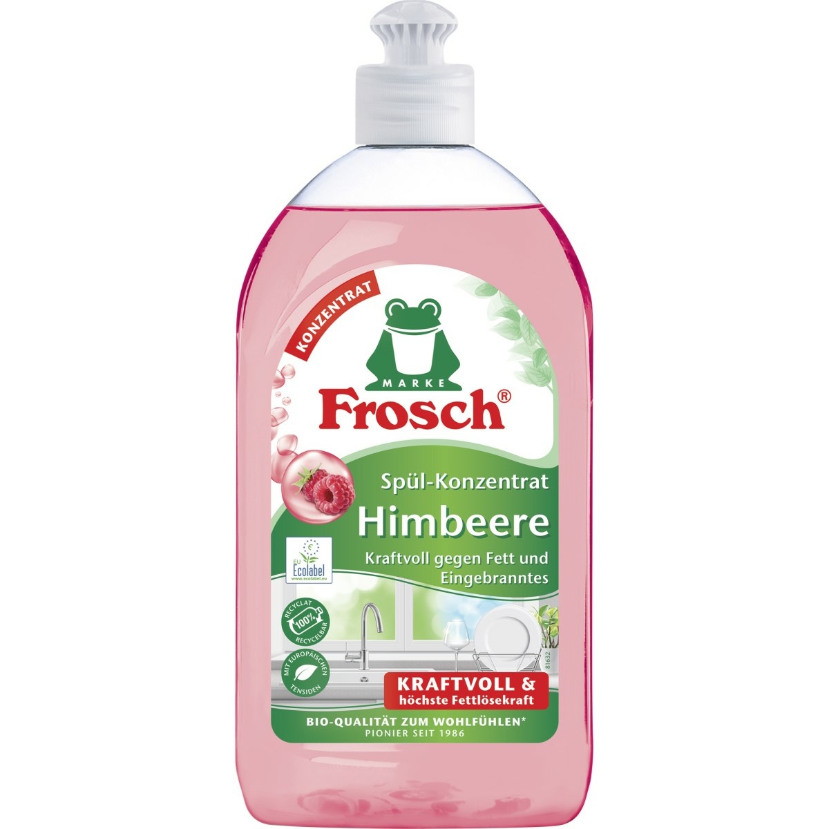Frosch EKO Prostriedok na umývanie riadu Malina
