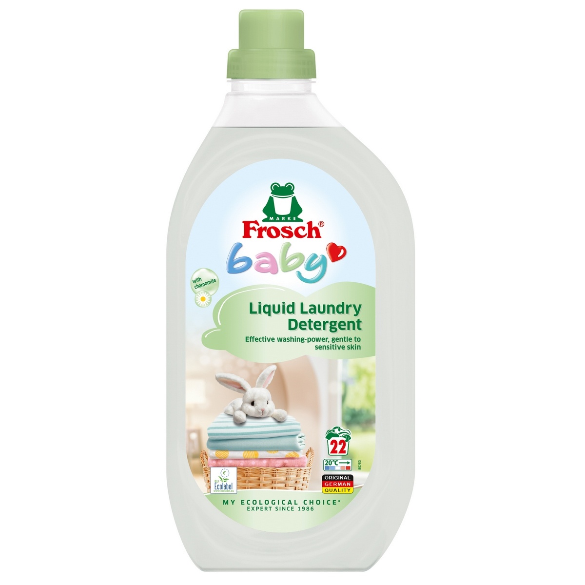 Frosch hypoalergénný prací gél na dojčenskú bielizeň 1500 ml