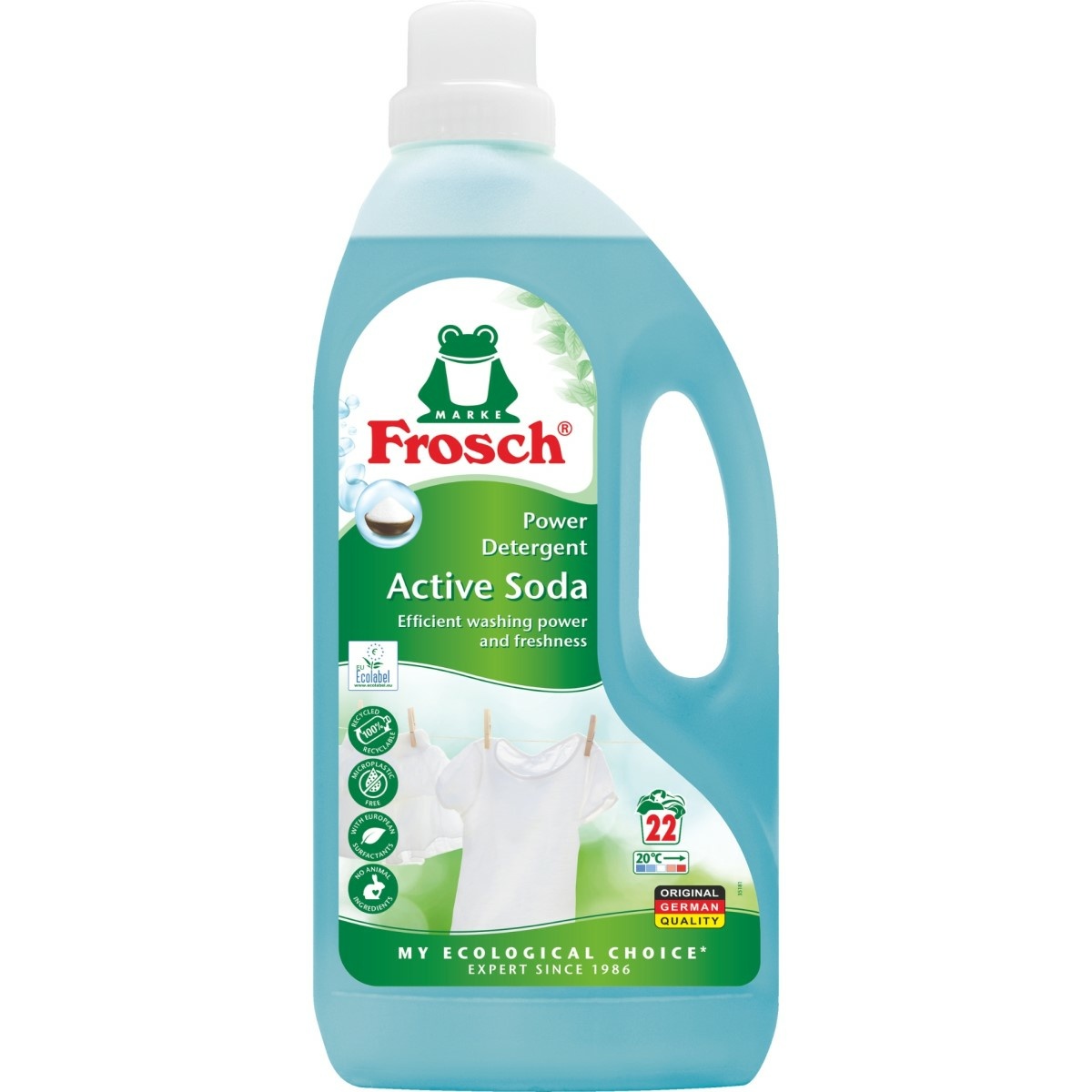 Frosch prací gél s aktívnou sódou 1