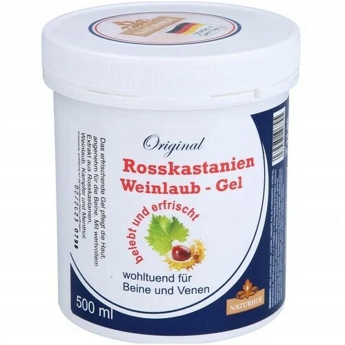 Gaštanový gél na nohy a žily