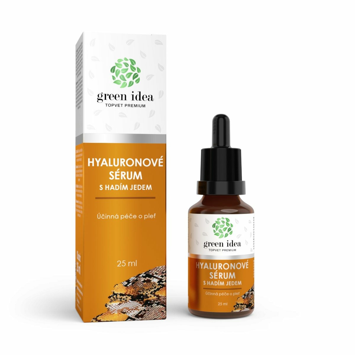 Green Idea Hyaluronové sérum s hadím jedom