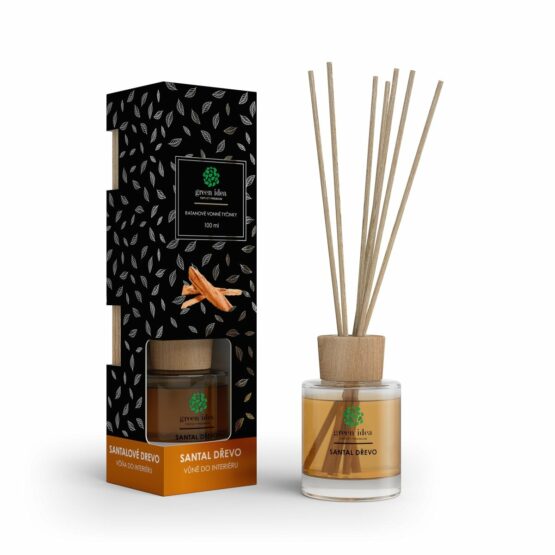 Green Idea Ratanové vonné tyčinky Santal drevo