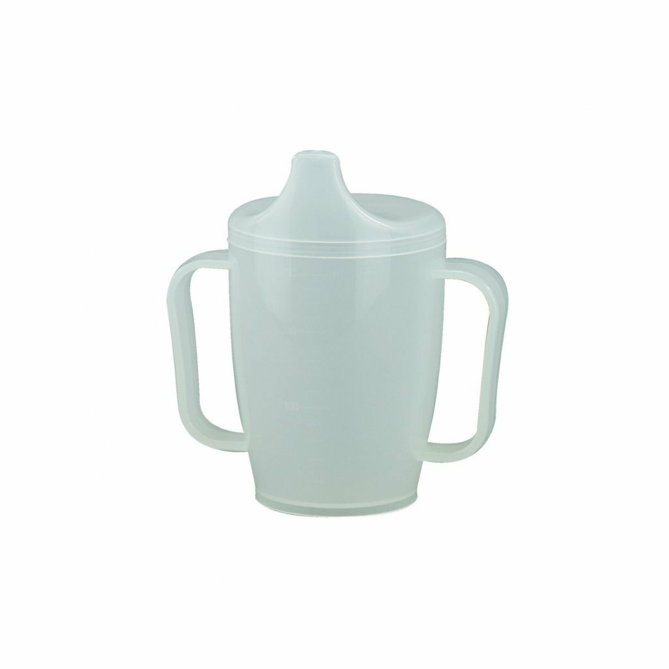 Hrnček s pítkom s dvoma viečkami 250 ml
