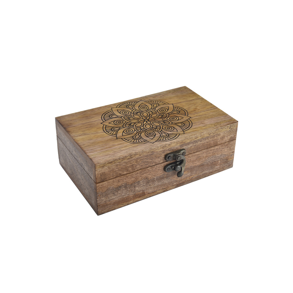 InDecor Box z mangového dreva Mandala