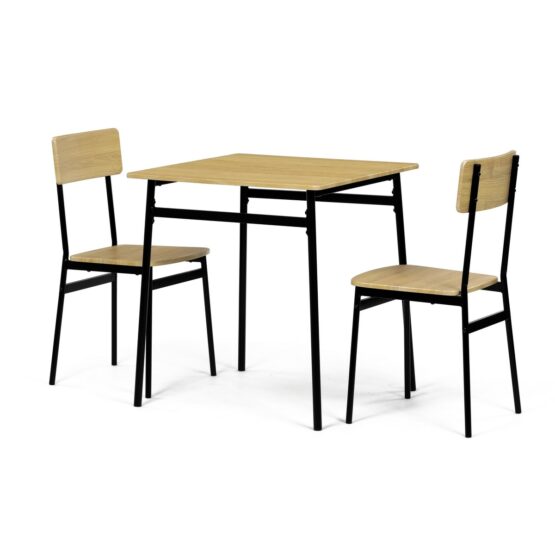 Jedálenský set Industrial s 2 stoličkami