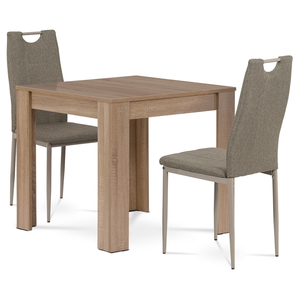 Jedálenský set z MDF s 2 stoličkami