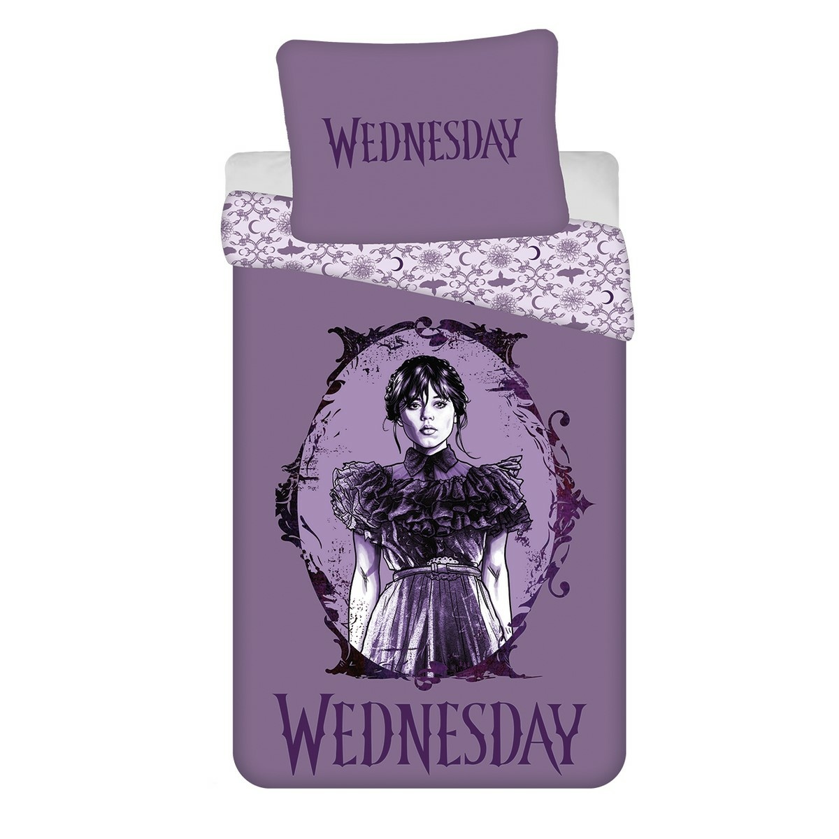 Jerry Fabrics Bavlnené obliečky Wednesday Purple