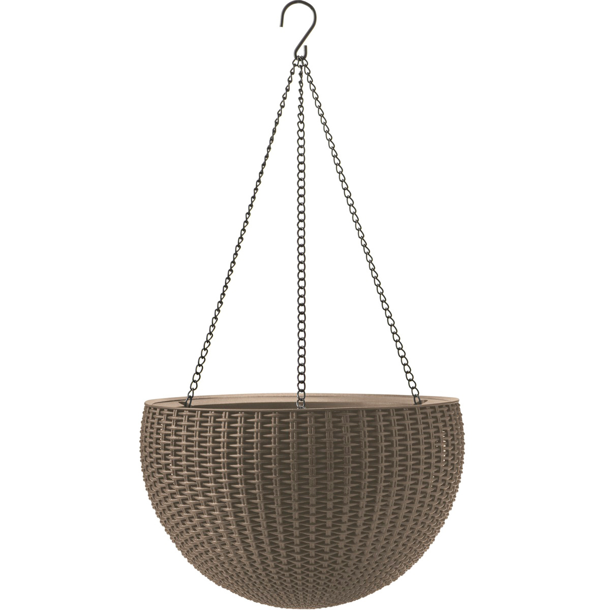 Keter Závesný kvetináč Sphere mocca