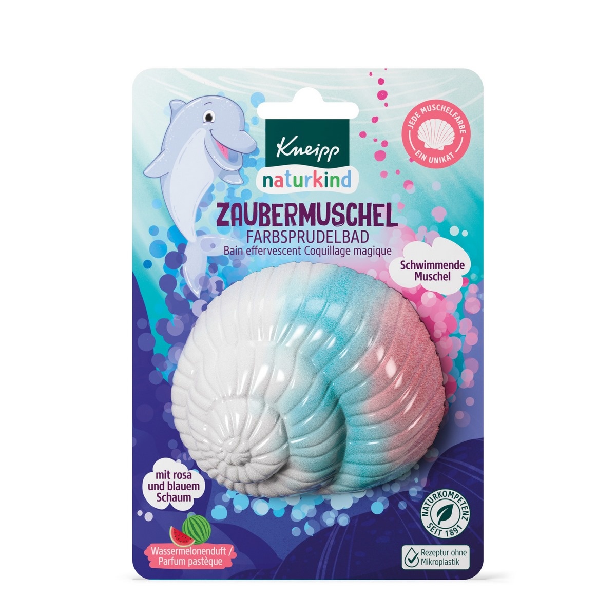 Kneipp Kúpeľová bomba Čarovná mušle