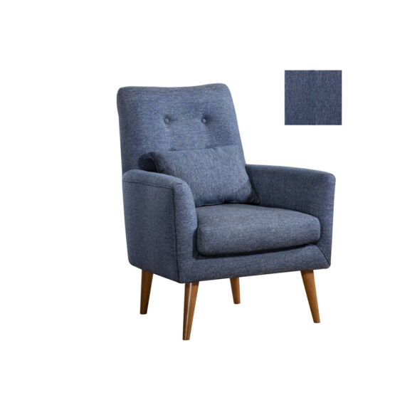 Kreslo Zeni Berjer Dark Blue