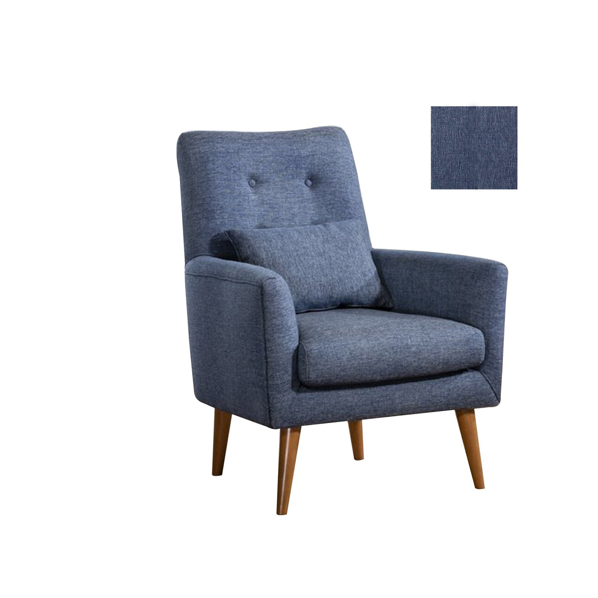 Kreslo Zeni Berjer Dark Blue