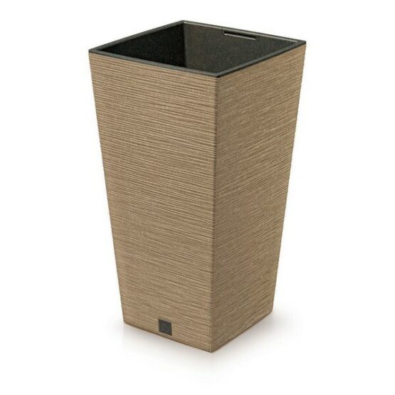 Kvetináč FURU SQUARE ECO WOOD s vložkou 39