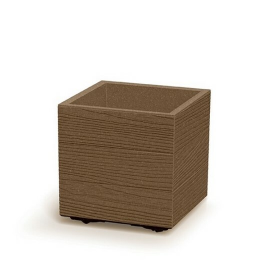 Kvetináč MADERA SQUARE ECO WOOD 38