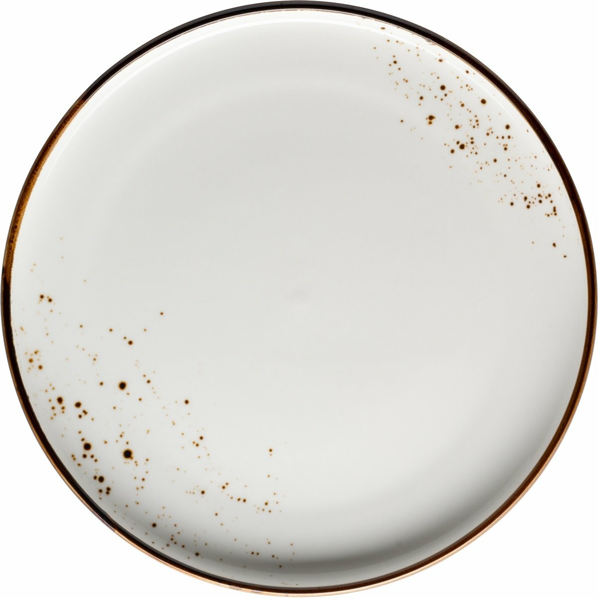 Mäser Dezertný tanier Pintar White hnedé bodky 22