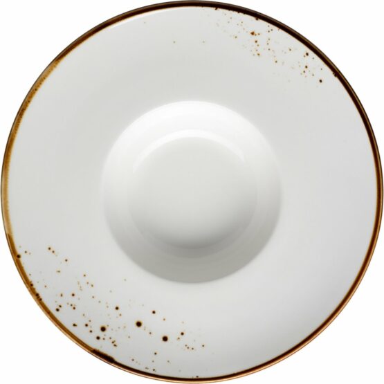 Mäser Gurmánsky tanier Pintar White hnedé bodky 26 cm