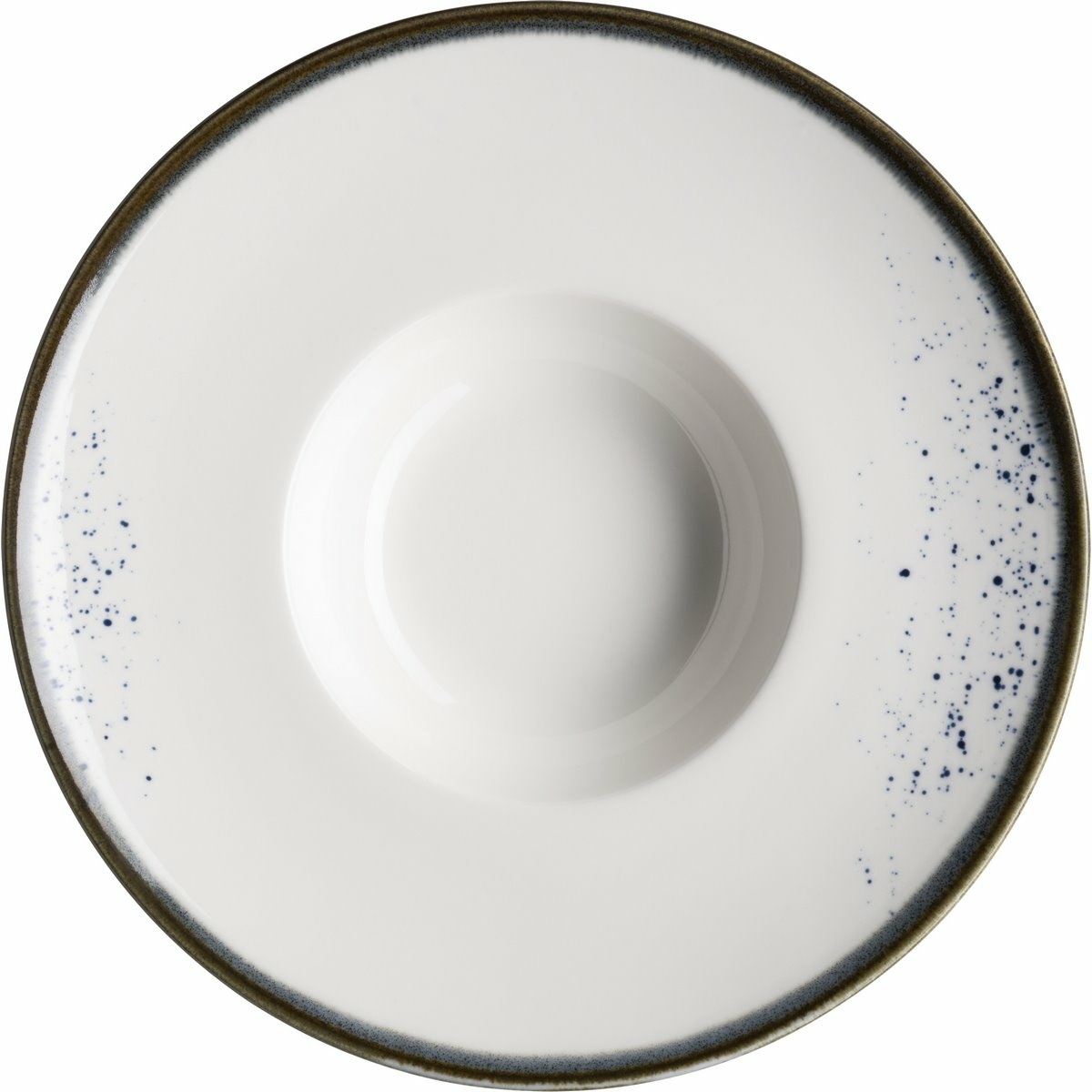Mäser Gurmánsky tanier Pintar White modré bodky 26 cm