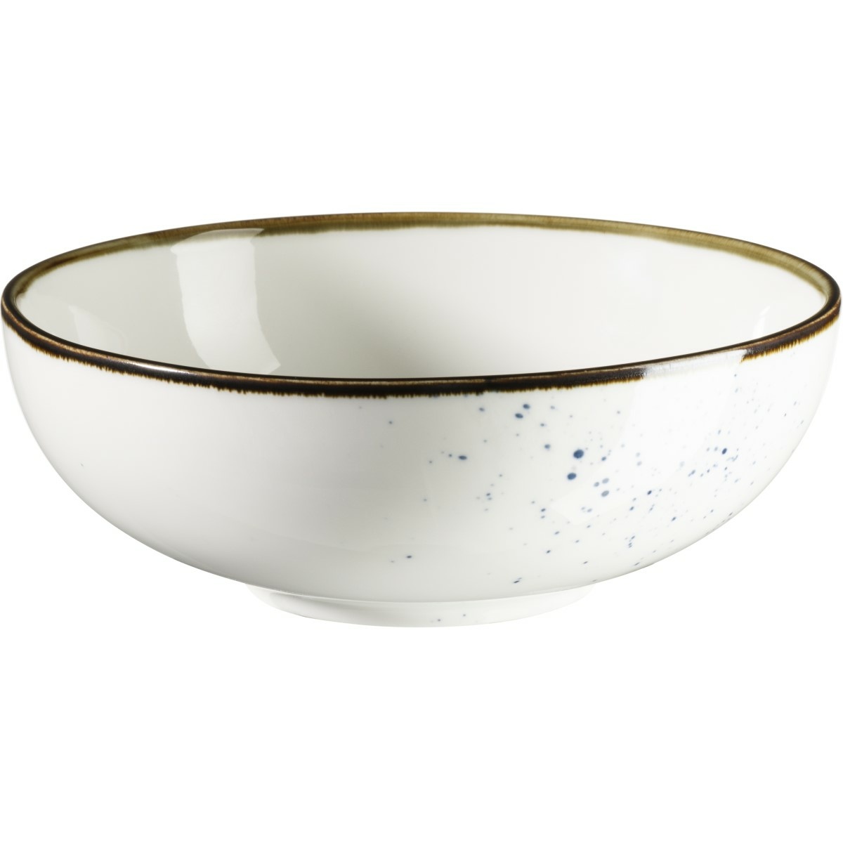 Mäser Miska Pintar White modré bodky 17 cm