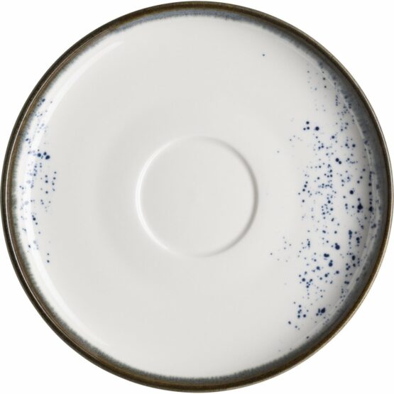 Mäser Podšálka na kávu Pintar Biele modré bodky 14cm