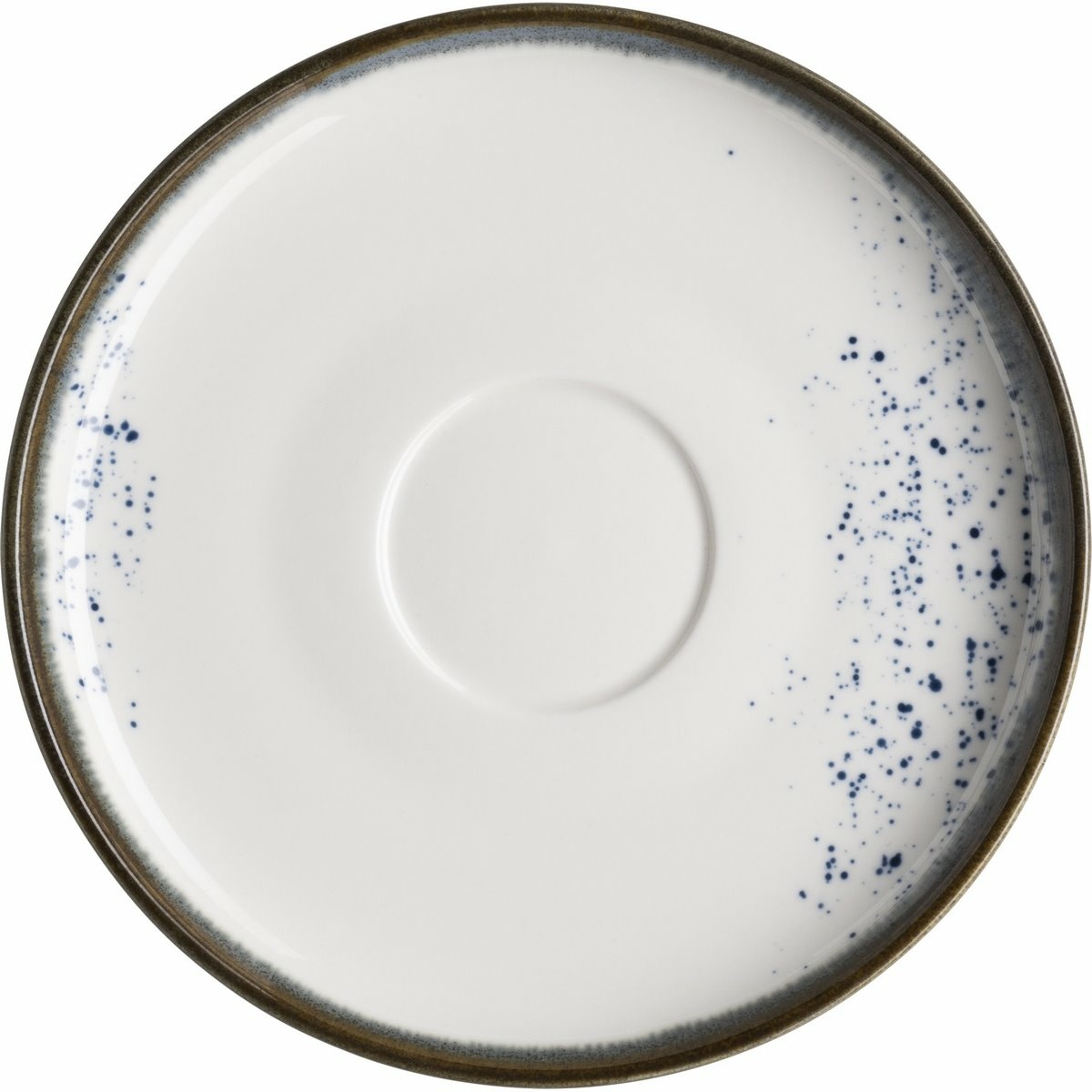 Mäser Podšálka na kávu Pintar Biele modré bodky 14cm