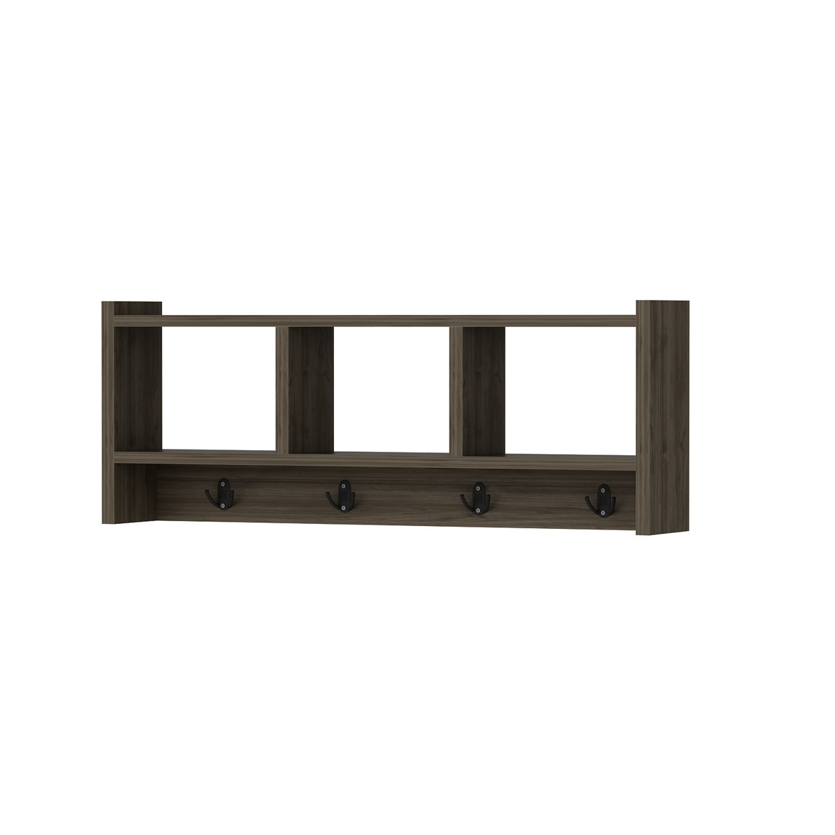 Nástenný vešiak Midnight Walnut