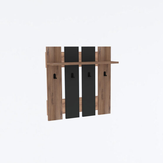 Nástenný vešiak Mita Walnut