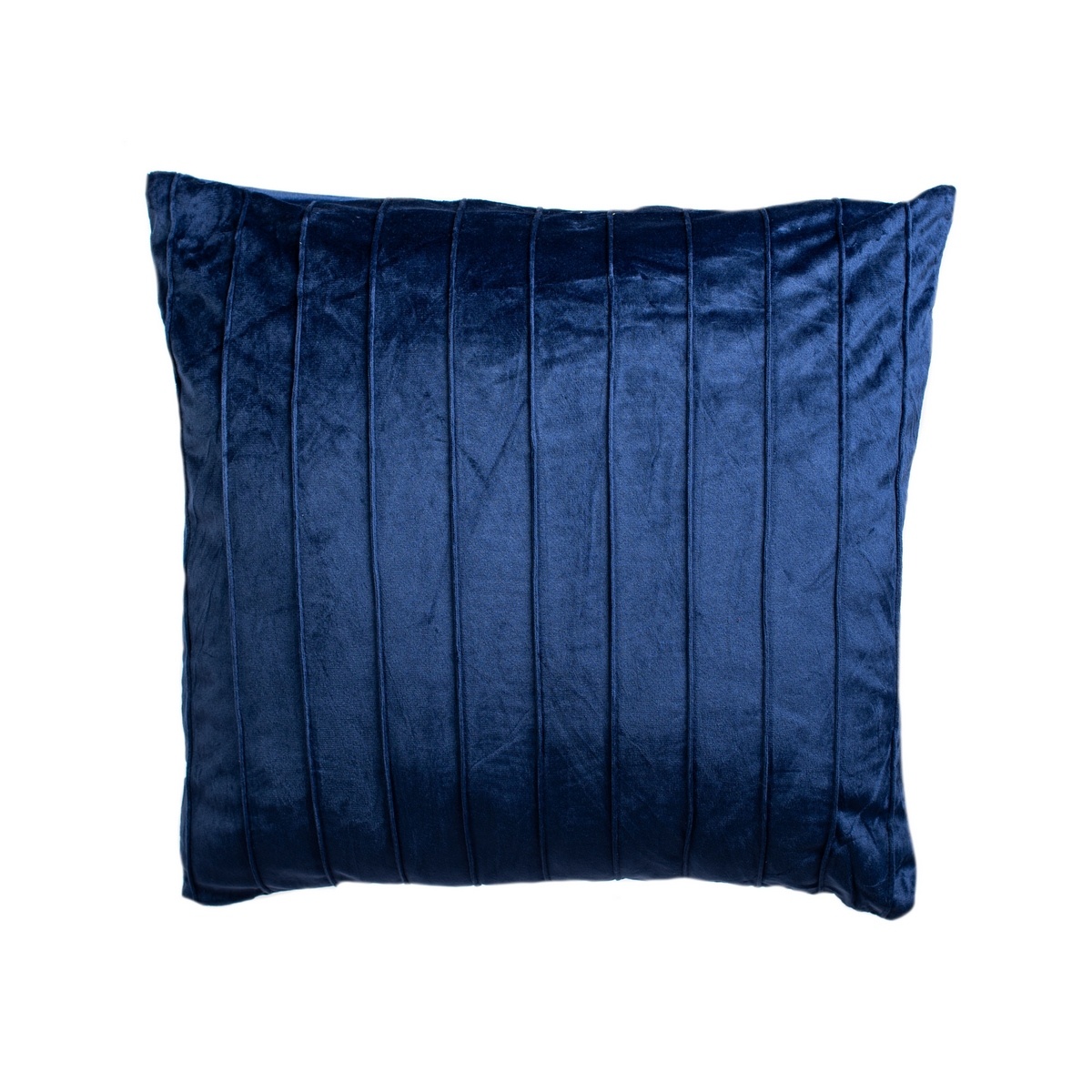 Obliečka na vankúšik Stripe tm. modrá
