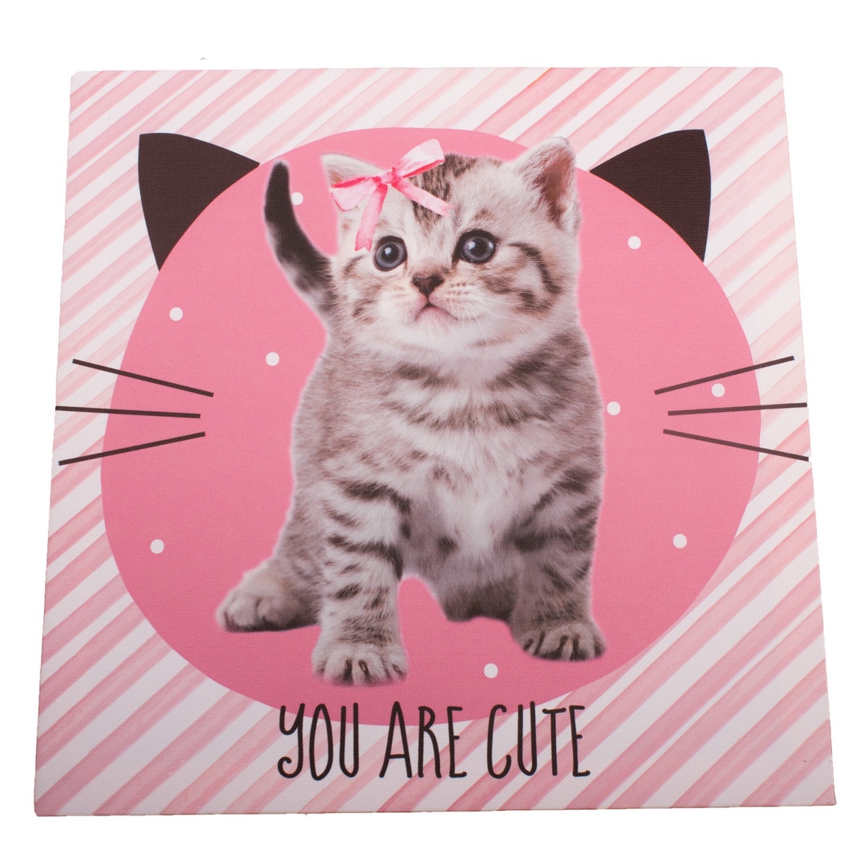 Obraz na plátne You are cute ružová
