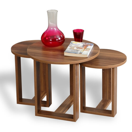 Odkladací stolík Mira Walnut