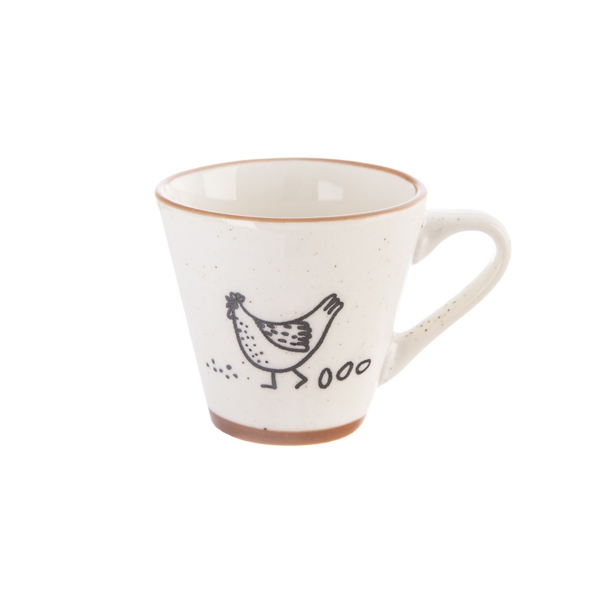Hrnček porc. STATOK sliepka espresso 0