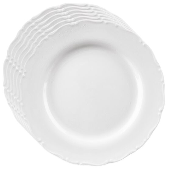 Orion Sada porcelánových dezertných tanierov Monas okrajom